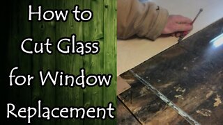 Cutting Glass for Window Replacement