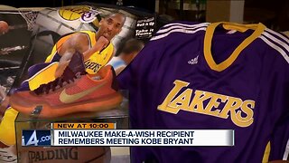 Young Milwaukee man remembers when Kobe Bryant granted his Make-A-Wish