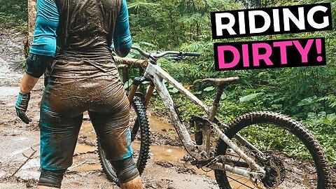 FIRST RIDE IN BALI! BIKE PARK & SINGLE TRACK IN A MONSOON