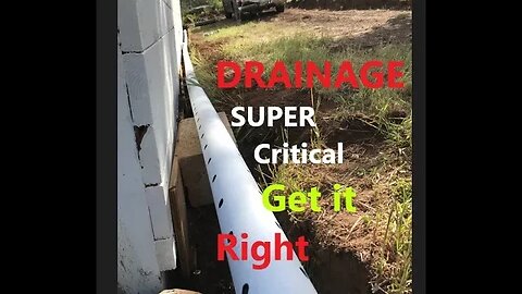 Retaining Wall Drainage 50 Foot TESTING | How to D.I.Y in 4D