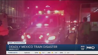 Subway collapse in Mexico City