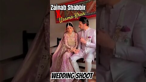 Usama ♡ Zainab | Wedding Scene #usamakhan #zainabshabbir #tkdvidzpr #viral #pakistan #shorts