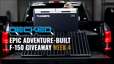 ENTER THE DECKED F-150 GIVEAWAY | WEEK 4 | COOLER AND SOLAR PANEL