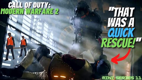 HOW WE RESCUED A HOSTAGE IN MW2 #headshots [Call of Duty®: Modern Warfare II] #11 #miniseries