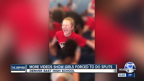 Video shows Denver cheerleaders forced into splits; East High School staff on administrative leave