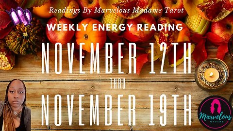 🌟 Weekly Energy Reading for ♍️ Virgo (Nov 12th-19th)💥You understood the assignment now LOVE wins! 🎧