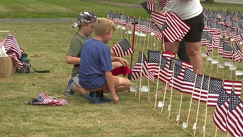 Red Cross tribute to 9/11 victims in Buffalo