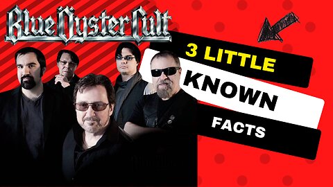3 Little Known Facts Blue Oyster Cult
