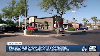 PD: Unarmed man shot by Mesa officers