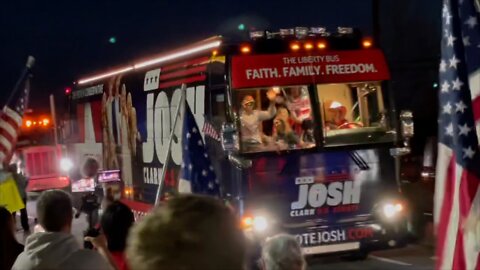 Liberty Bus travels with American Freedom Convoy through Georgia (03/04)