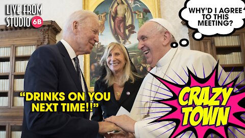 Biden EMBARRASSES Himself in Front of the Pope! (Crazy Town)