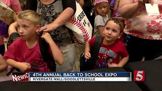 Back To School Expo Held At Rivergate Mall