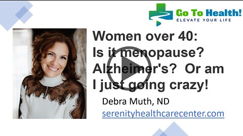 Go To Health! Elevate Your Life with Debra Muth, ND