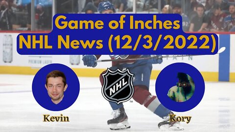 Landeskog Returns! + Latest NHL News | Game of Inches (12/3/2022)