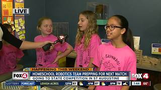 Homeschool robotics team qualifies for state competition - 7:30am live report