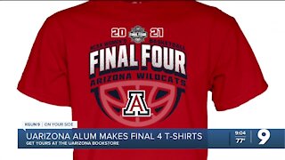 UArizona alum makes Final Four T-shirts