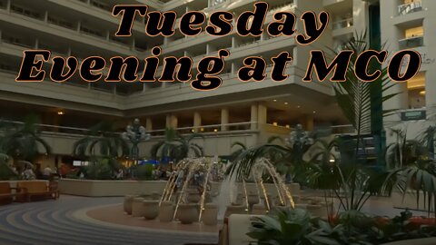 MCO Orlando International Airport Update Tour. Tuesday Evening June 26th, 2022 at 7pm.