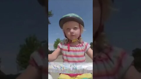 Toddler Riding a Bike