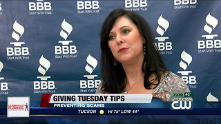 Better Business Bureau encourages vetting charities ahead of Giving Tuesday