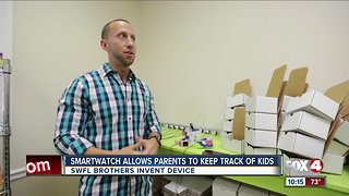 Smartwatch helps parents track kids