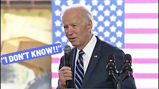 Joe Biden Doesn't Have a clue what He's Talking about