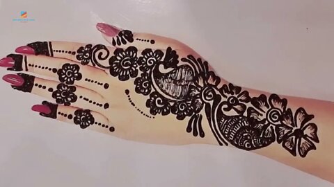 New Easy Back hand mehndi designs for hands | Simple Mehndi design | Latest mehndi design 2022