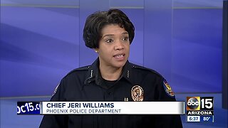 PHX Police Chief responds to shoplifting incident