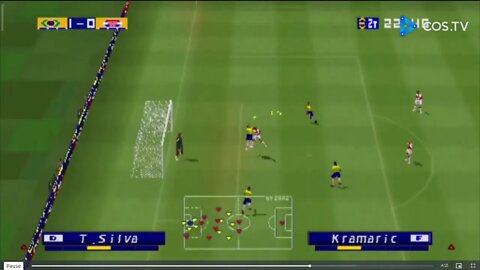 BRASIL 1 X 0 CROÁCIA (Playstation one) #QatarWorldCup2022