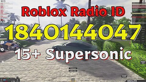 Supersonic Roblox Radio Codes/IDs