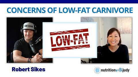 Thoughts on Low-Fat and a Carnivore Diet - Robert Sikes @ketosavage