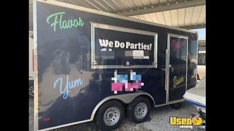 Turnkey 2020 Wow Cargo 8' x 16' Mobile Ice Cream Shop | Loaded Ice Cream Trailer for Sale in Texas