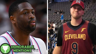 Dwyane Wade Fan Gets BURNED by Cavs Trade -HM