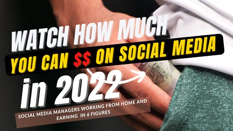 Watch How much Social Media Managers are Making from Home (New Insdustry Rising)