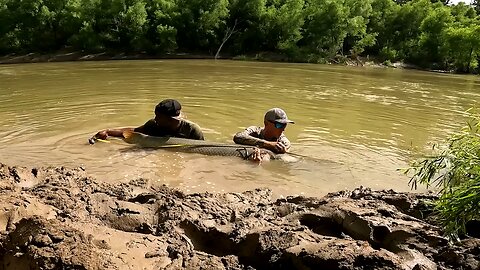 fishing hunting on the river