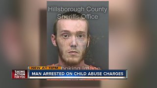 Hillsborough Co. man arrested for allegedly harming girlfriend's 4-year-old daughter