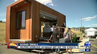 Non-profit looks to tiny homes to help homeless vets