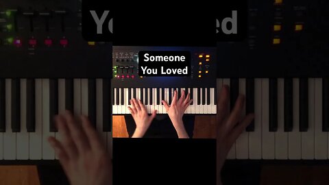 Someone You Loved - throwback songs piano cover #someoneyouloved #lewiscapaldi #piano #musica