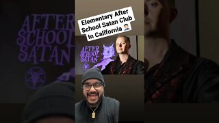 Elementary After School Satan Club Really⁉️ #california