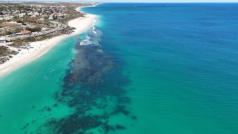Captivating Aerial Views: Discover the Hidden Beauty of Yanchep Beach Coral Reef