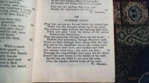 Summer Dawn - W. Morris