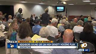 Residents voice concern over housing plan