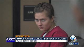 MMA fighter murder suspect in court