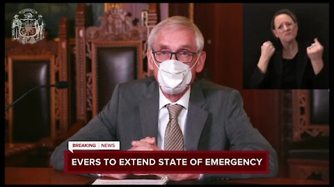Gov. Tony Evers issues new state of emergency order, extends mask mandate until January 2021