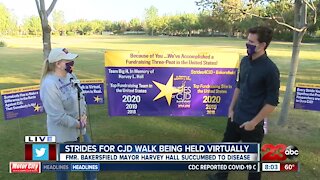 Strides for CJD walk being held virtually