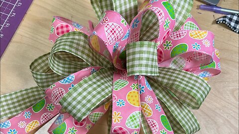 Single Ribbon Bows |How to make an Easy Bow| Hard Working Mom |E-Z Bow Maker