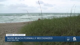 Nude beach formally recognized in St. Lucie County