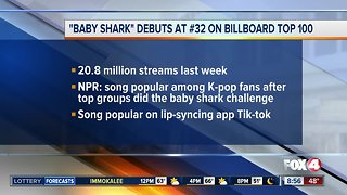 Baby Shark hits the Billboard Hot 100 list