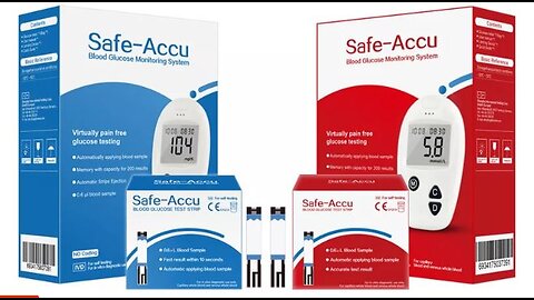 Accu Blood Glucose Meter 50/100pcs Test Strips Lancets Glucometer Kit