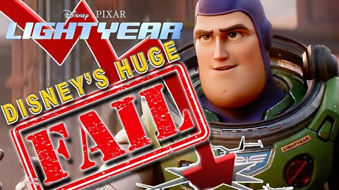 LIGHTYEAR BOMBS | Woke Disney Pixar DIES | Total Box Office FAIL | Here's Why