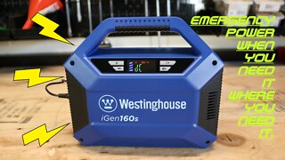 Westinghouse iGen160s Portable Power Station